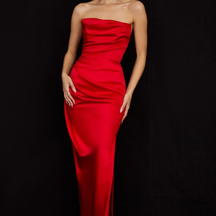 Lola Maxi Dress - Red