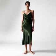 Monte Midi Dress - Olive