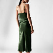 Monte Midi Dress - Olive