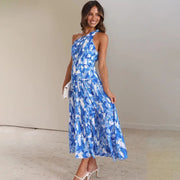 Jayma Maxi Dress - Blue Floral