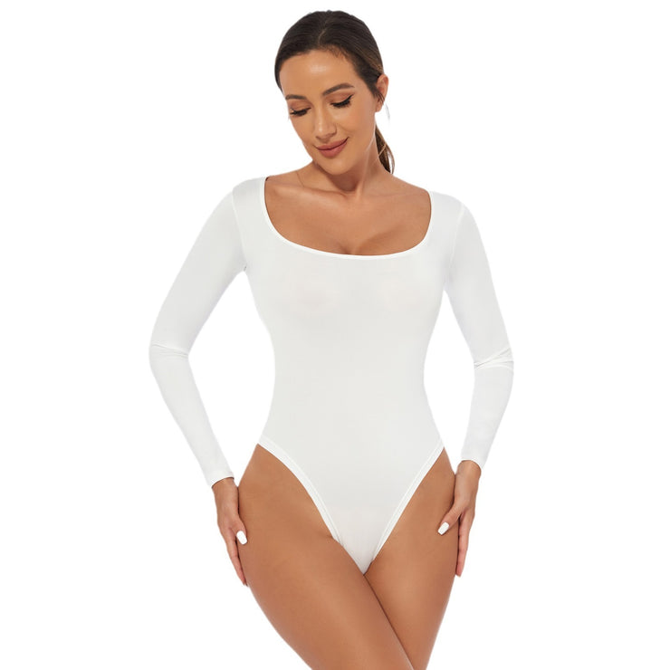 Long Sleeve Thong Bodysuit