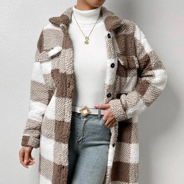 Lucia Plaid Coat