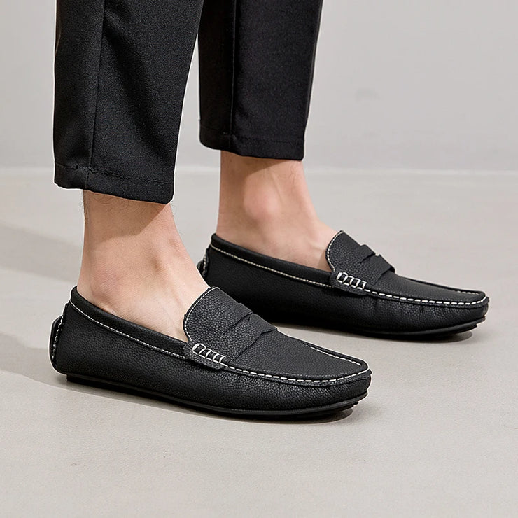 Leonardo Leather Loafers