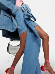 Gala Chic Denim Skirt