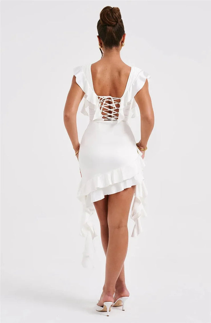 Flirty Ruffle Mozision Dress