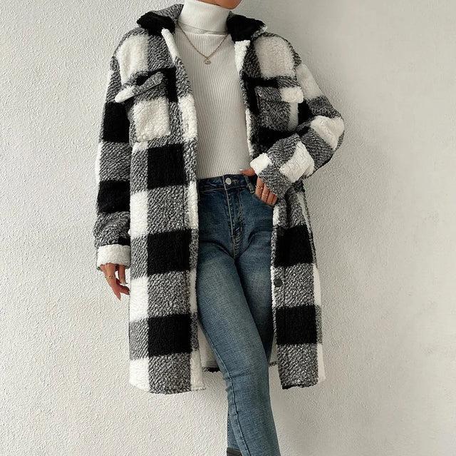 Lucia Plaid Coat