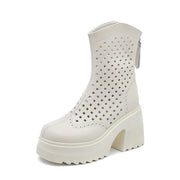 Air Mesh Platform Boots