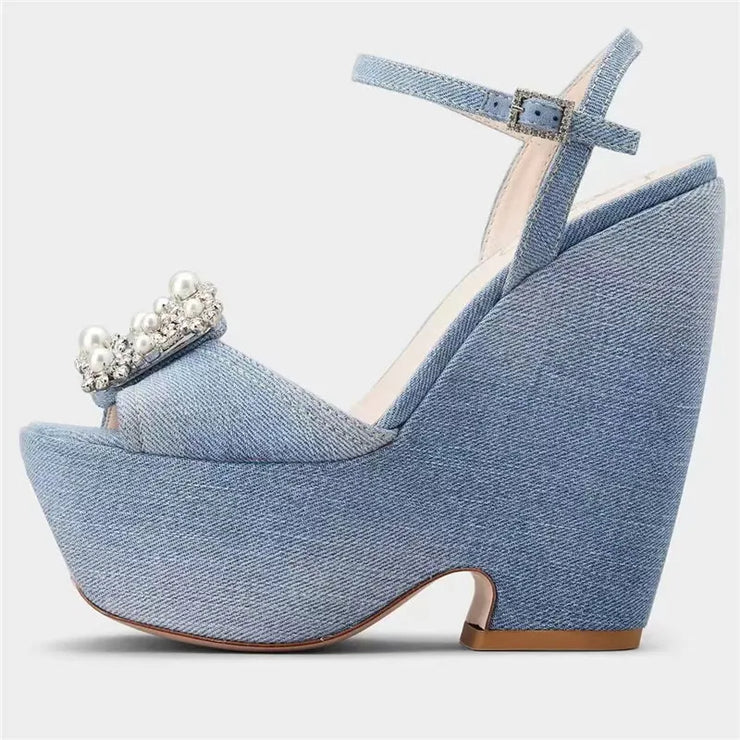 Tidepool Diamond Heels