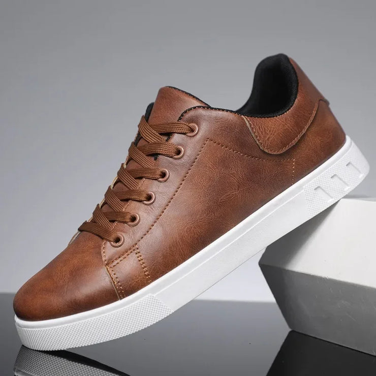 Matteo Leather Sneakers