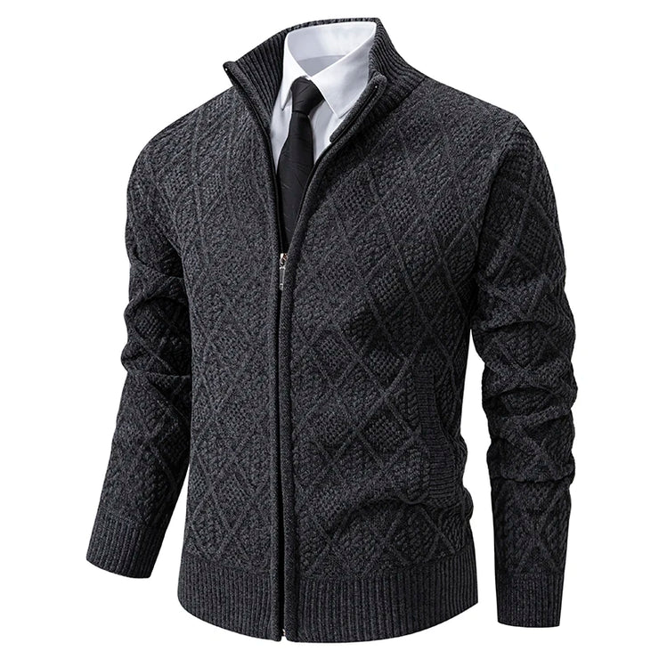 Sebastian Jacquard Cardigan