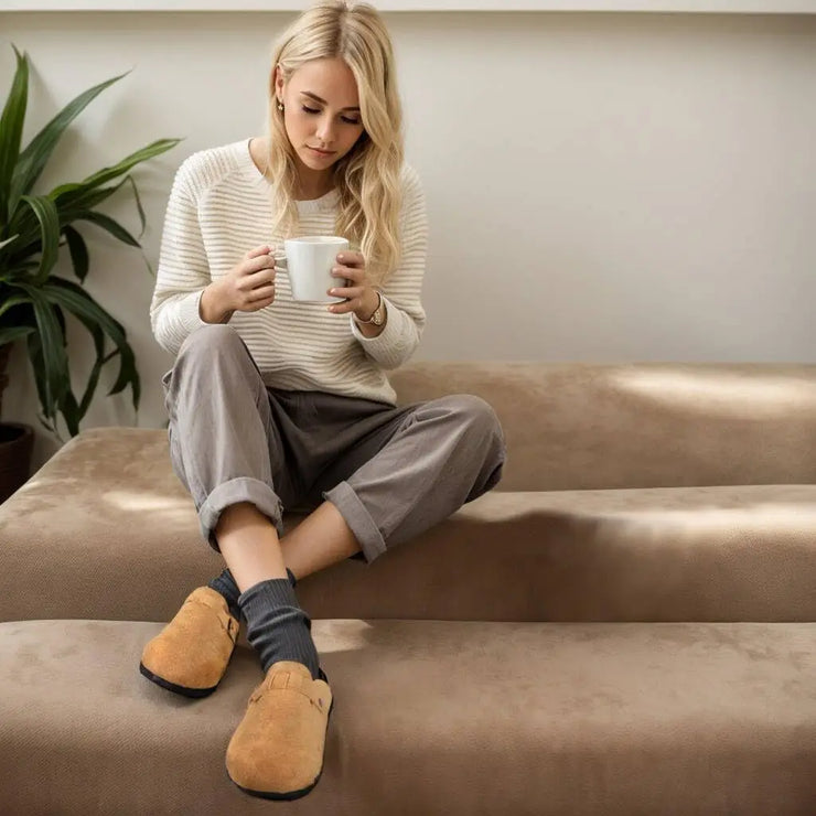 Bebealy Classic Suede Slippers