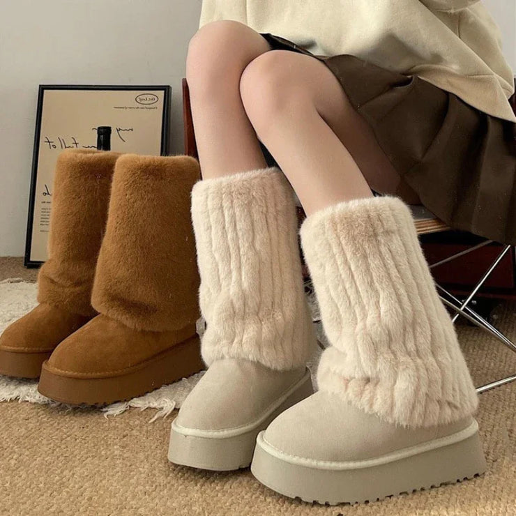 Women’s Fur-Lined Snow Boots