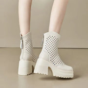 Air Mesh Platform Boots