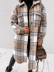 Bewbury Button Style Long Coat