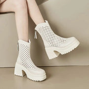 Air Mesh Platform Boots