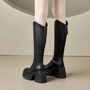 Air Mesh Platform Boots