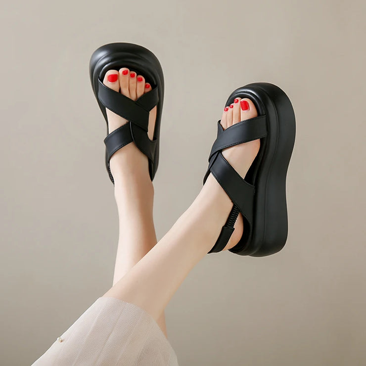 TranquilToe Platform Sandals