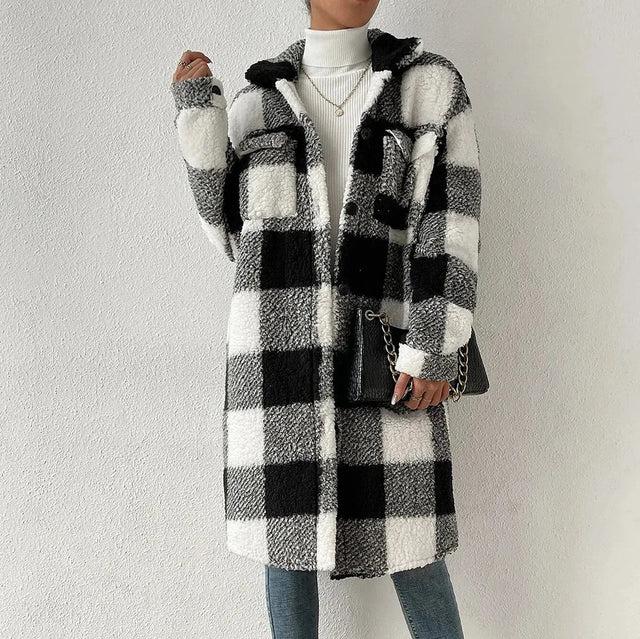 Lucia Plaid Coat