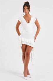 Flirty Ruffle Mozision Dress