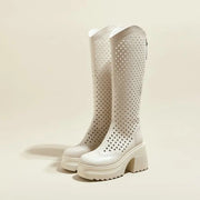 Air Mesh Platform Boots