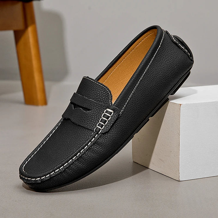 Leonardo Leather Loafers