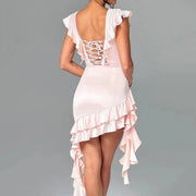 Flirty Ruffle Mozision Dress