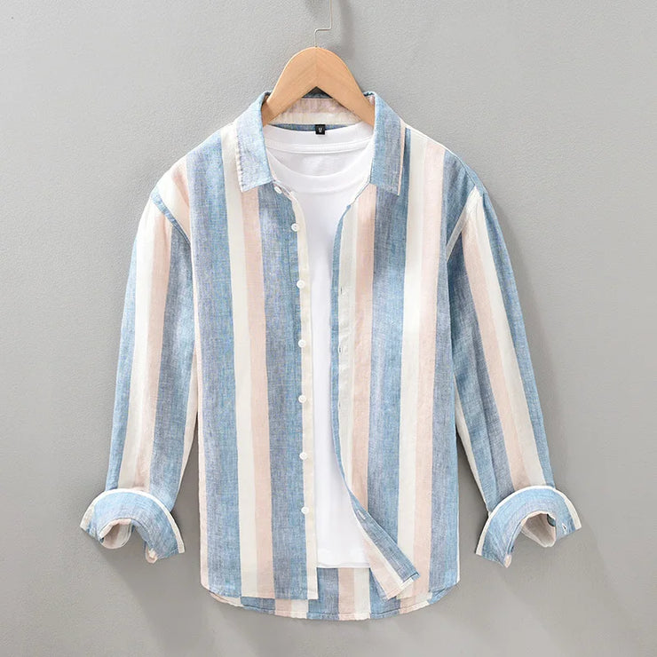 Aiden Coastal Linen Shirt