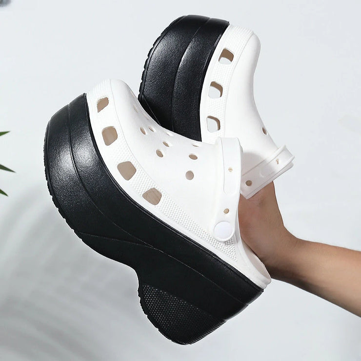 Trend Stylish Elevated Platform Slippers