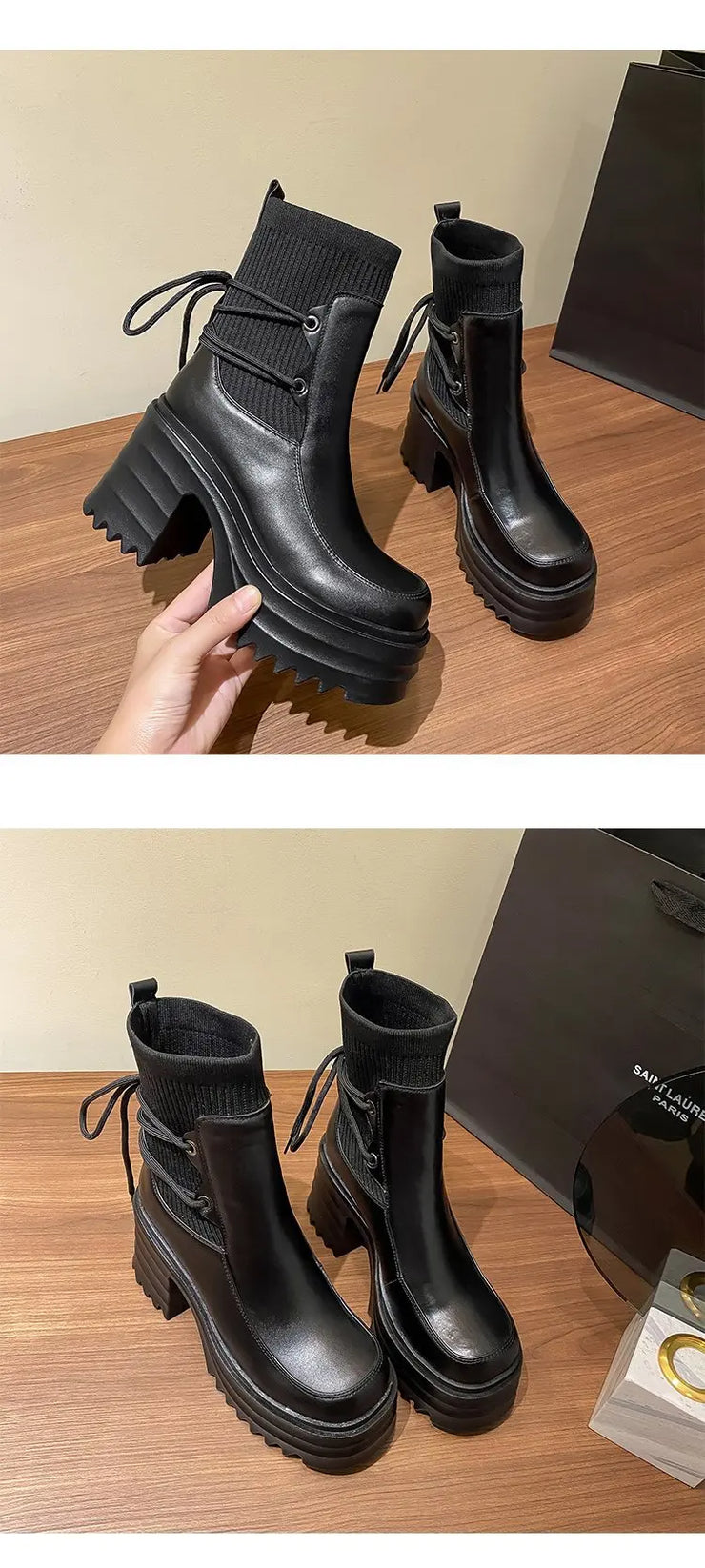 Nixon Chunky Platform Boots