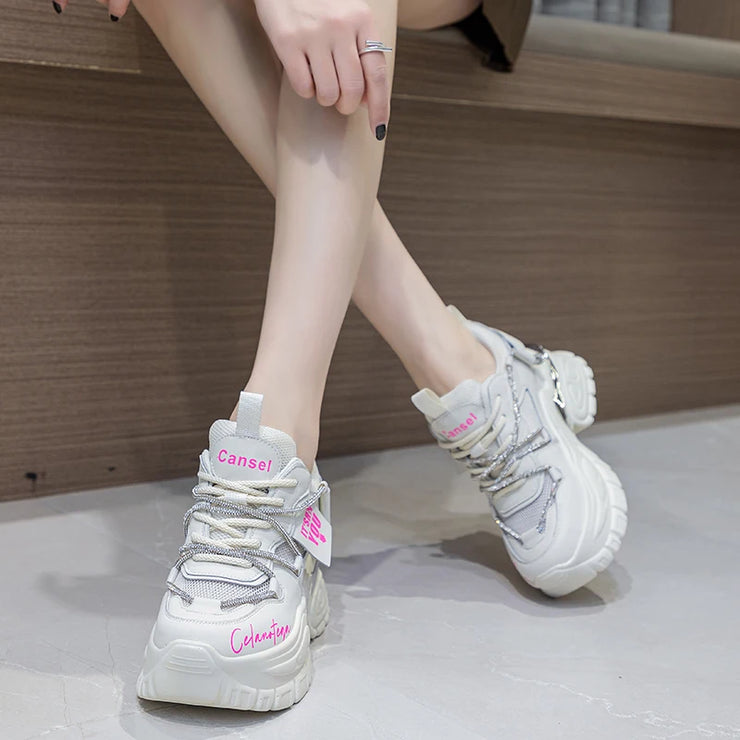 Vulcanized Platform Sneakers