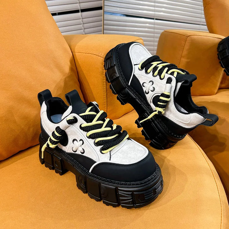 Gothic Punk Platform Sneakers