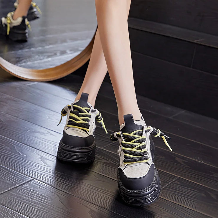 Gothic Punk Platform Sneakers