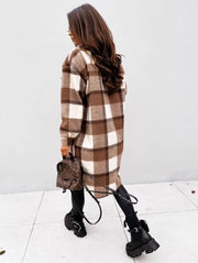 Bewbury Button Style Long Coat