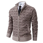 Sebastian Jacquard Cardigan