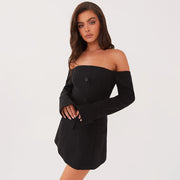 Peppermayo Exclusive - Dominique Blazer Mini Dress - Black