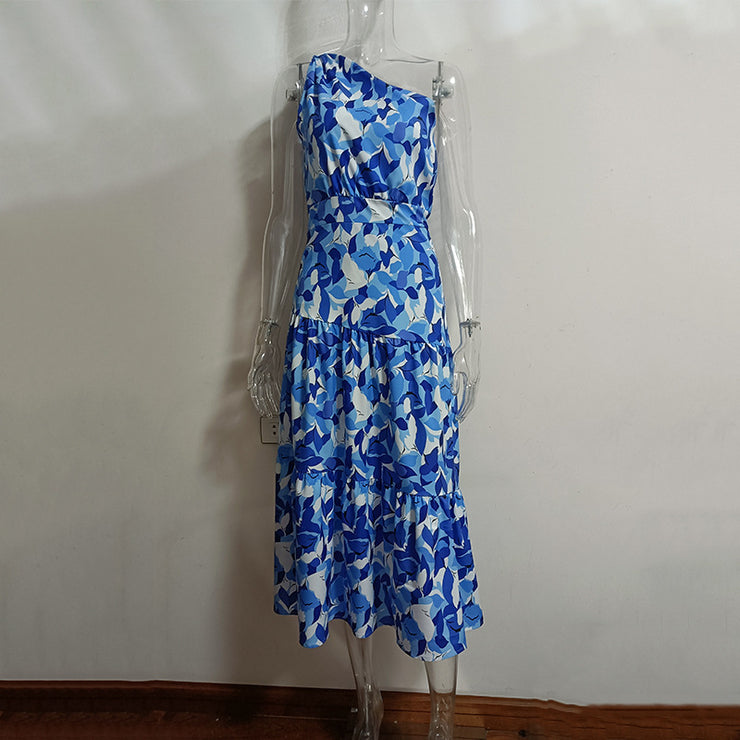 Jayma Maxi Dress - Blue Floral